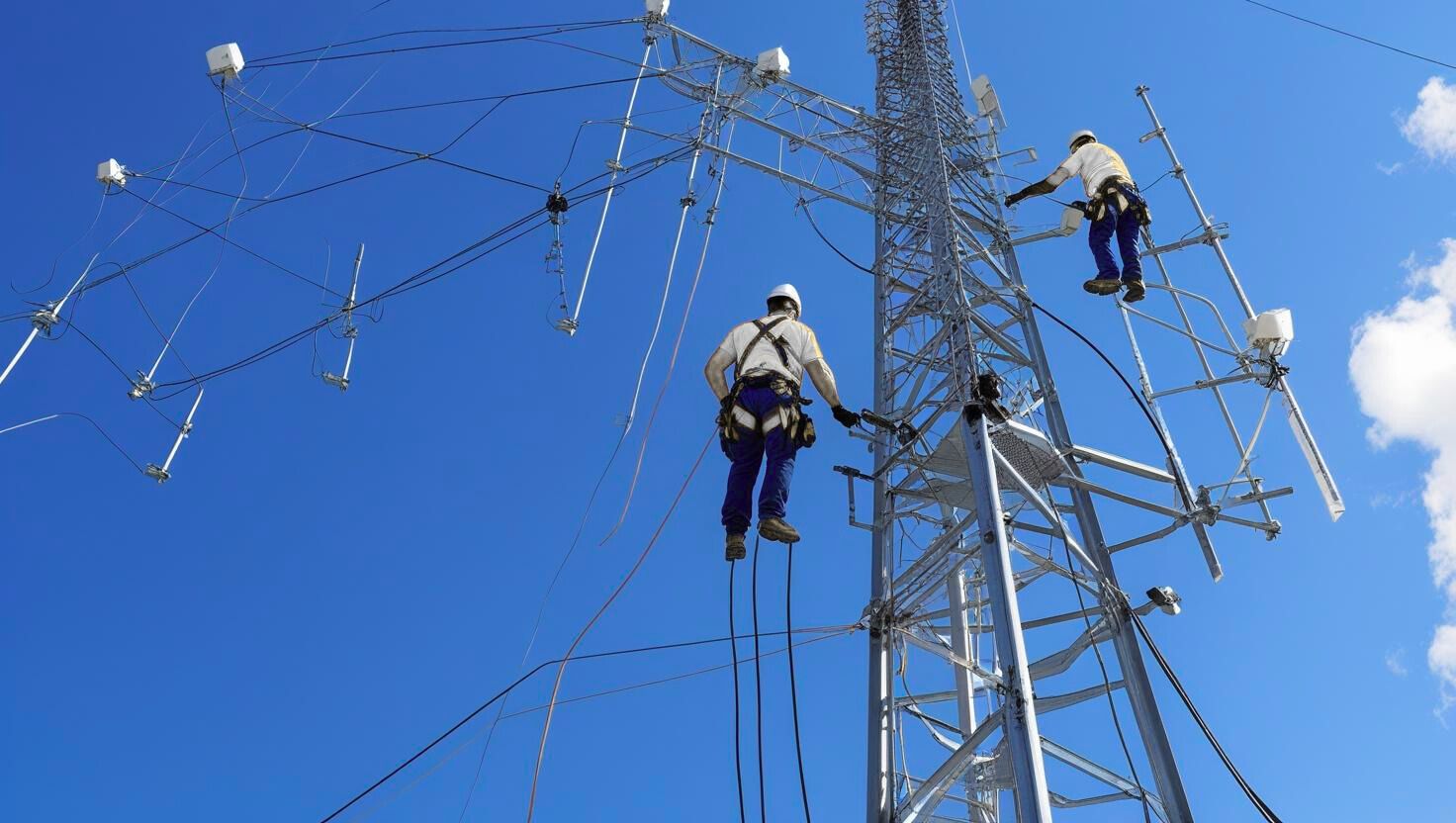 اجرای پروژه دکل آنتن در مشهد